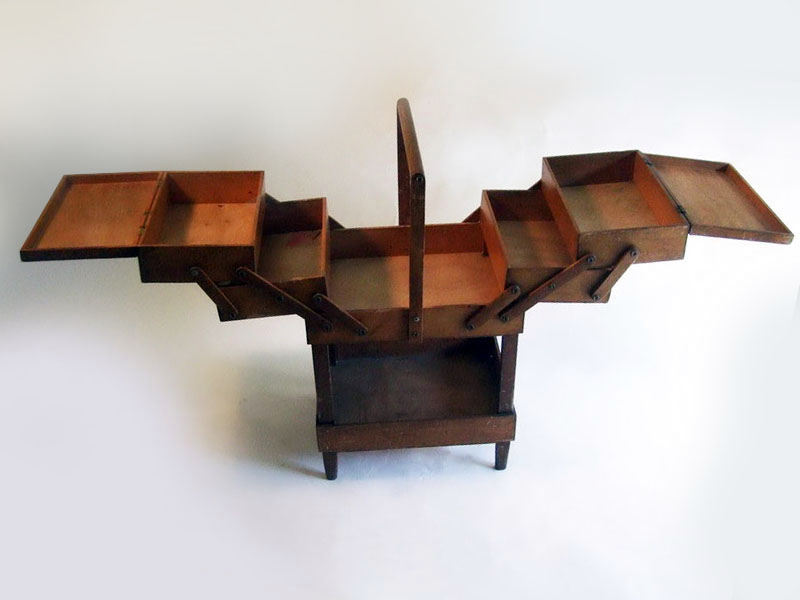 costurero madera 70x40x30 1u